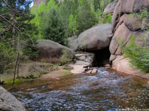 The Cave on Lost Creek, the scene of my camera's demise.