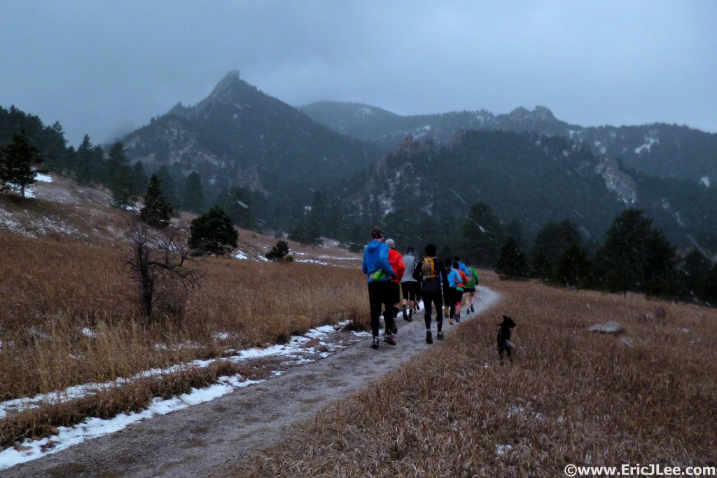 Starting off the New Year right with a RMR group run up Green Mt, Happy 2014!