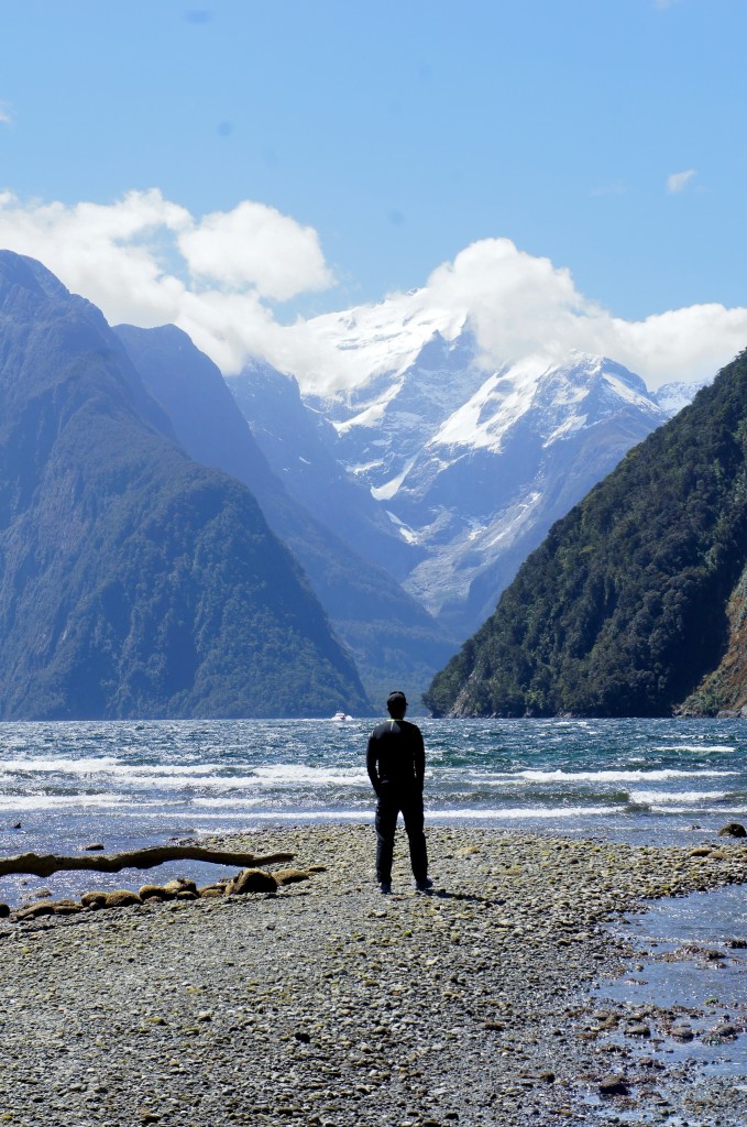 What you'll find yourself doing a lot, staring at the Awesomeness that is New Zealand.