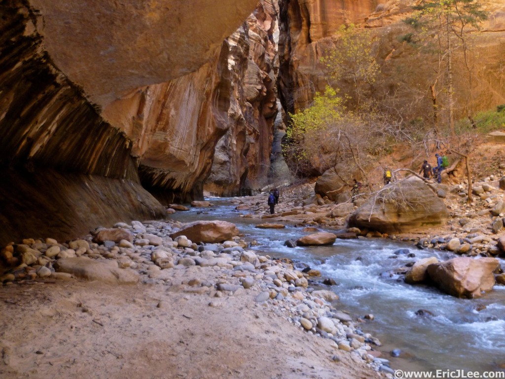 Zion Narrows for Thanksgiving, 11/28/15.