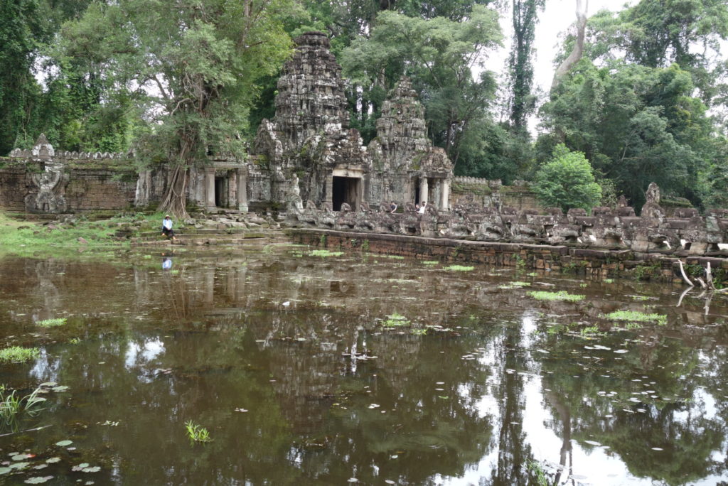 Temples of Ankor in Cambodia.